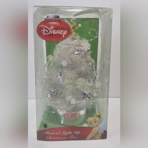 Disney Tinkerbell Christmas Tree 10½" — Musical & Lighted — Works Perfectly!